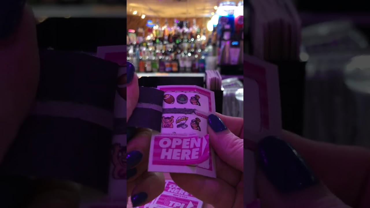 Pull tabs - sometimes you win, sometimes you lose . @Worldseriesofpulltabs  