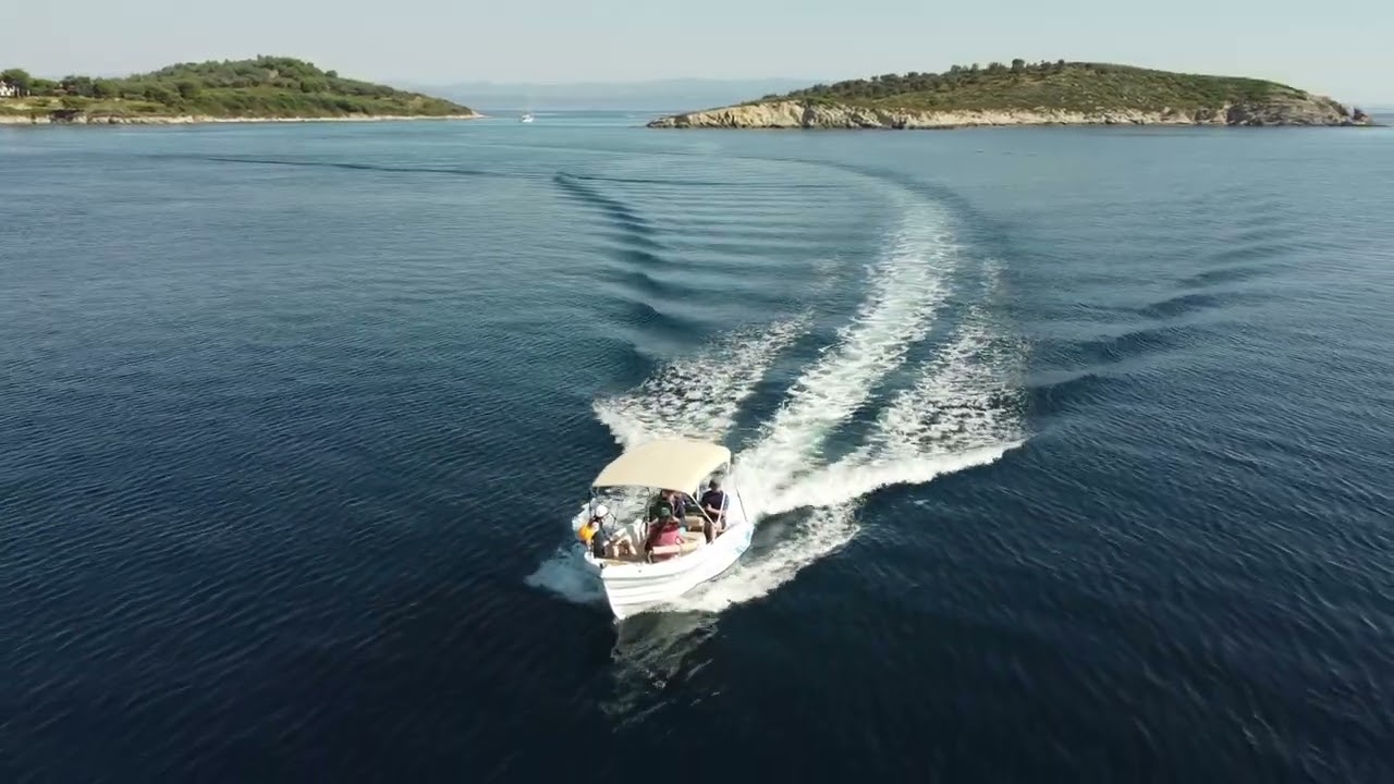 Boat trip to Blue Lagoon - Sithonia, Greece
