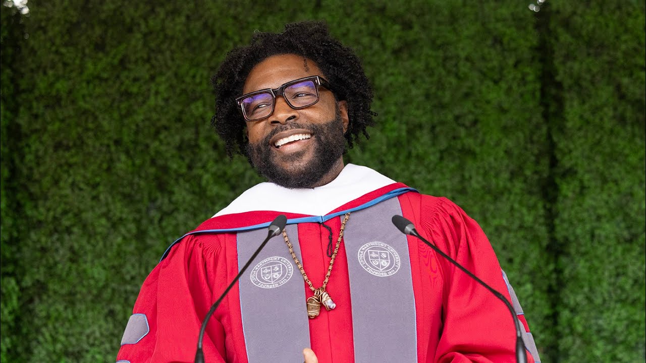 Ahmir “Questlove” Thompson Addresses the 2025 LMU Undergraduate Commencement