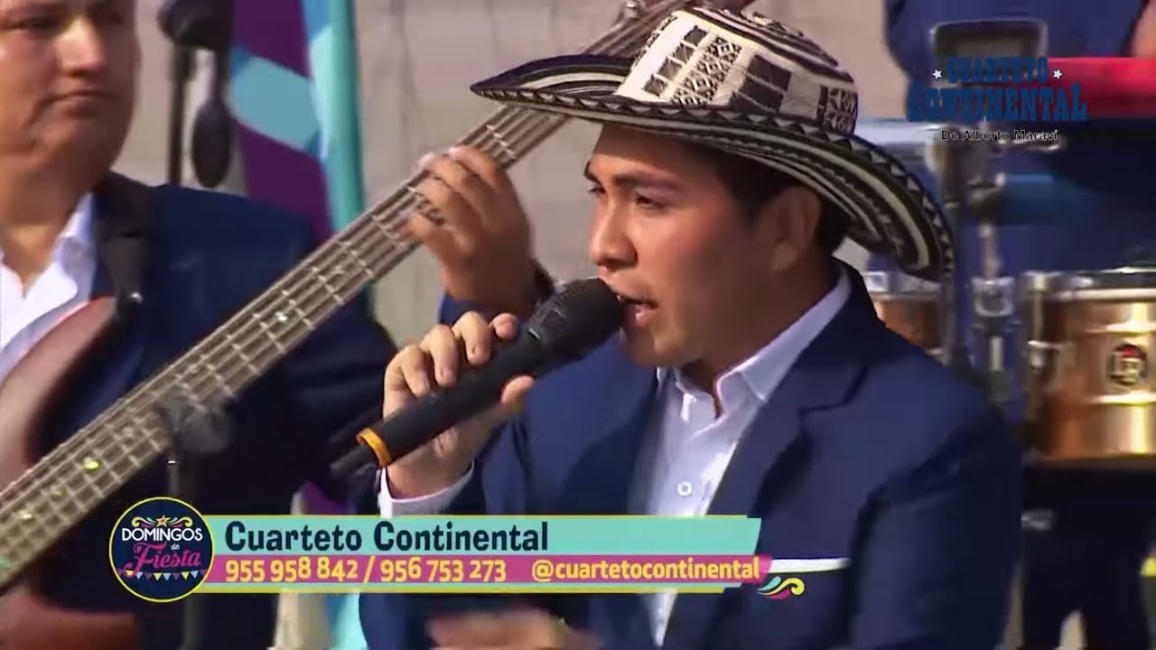 Cuarteto Continental de Alberto Maraví - En Vivo (Domingos de Fiesta Tv Perú)