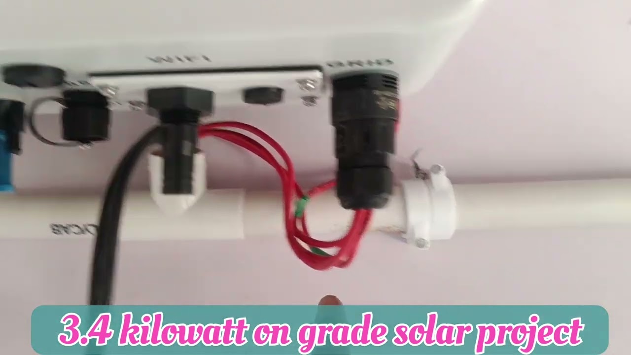 Rooftop Solar Project kaise installation krwaye।। 3.4kw On Grid Solar Project #electrical 