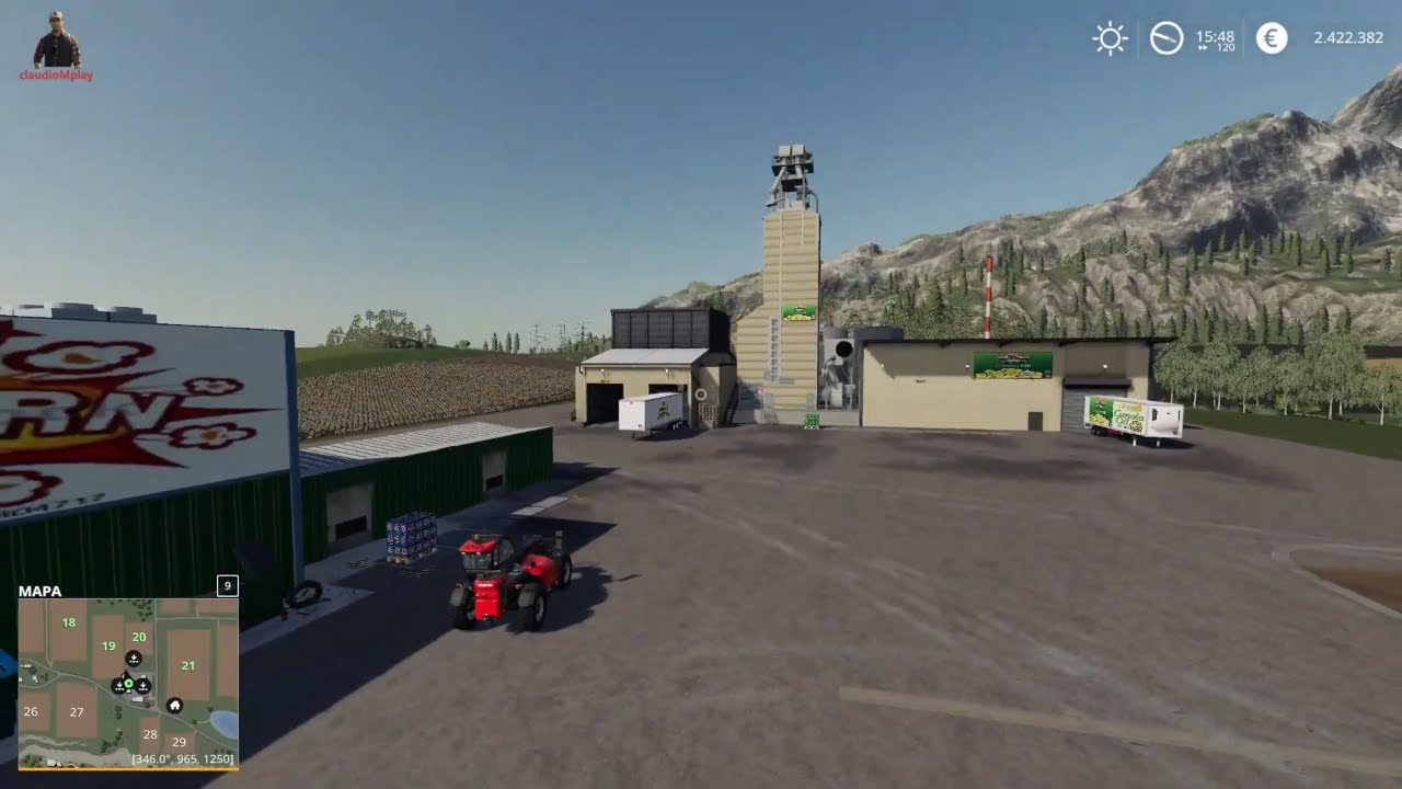 FS19 mods fábrica Colzaoil Factory & Popcorn Factory