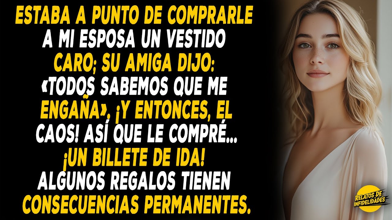 Estaba A Punto De Comprarle A Mi Esposa Un Vestido Caro, Mi Amiga Dijo 