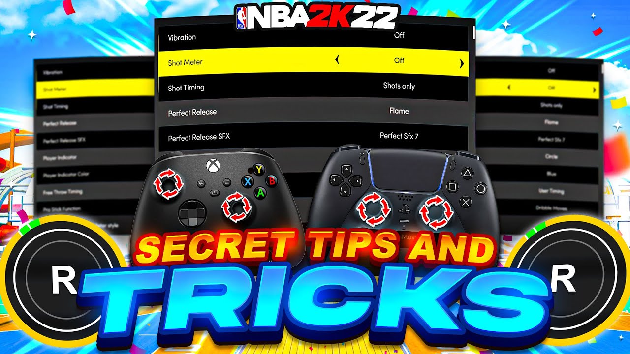 BEST SETTINGS, TIPS, and TRICKS for NBA 2K22 (BECOME UNSTOPPABLE)