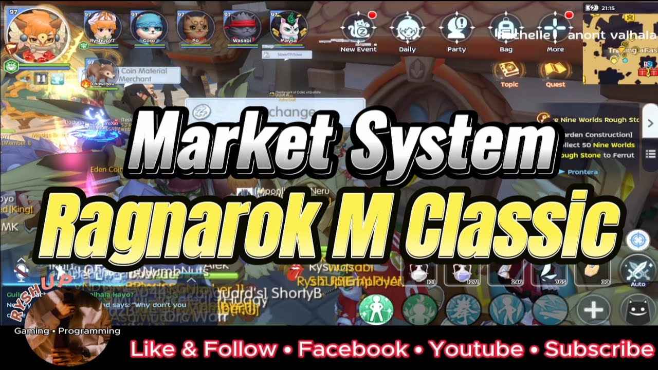 Ragnarok M Classic: Market System Guide - Ghost Trade? (Tagalog)