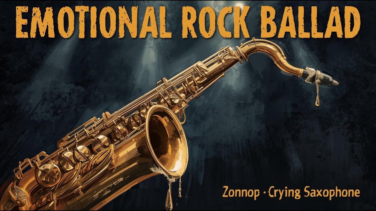 Crying Saxophone – Rock Ballad 🕯️✨ (Official Audio) | 90s Classic Rock Vibes #music #ballad #rock