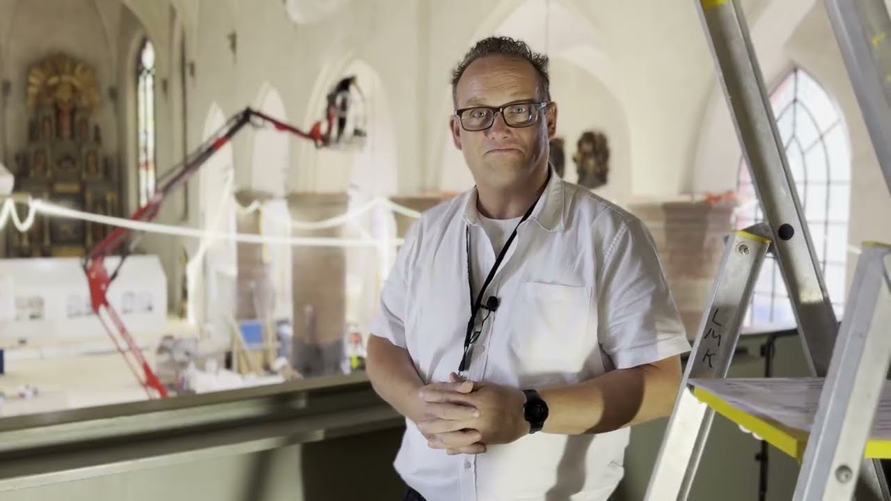 Renovation of Saint James' church, Stockholm, sept 2025