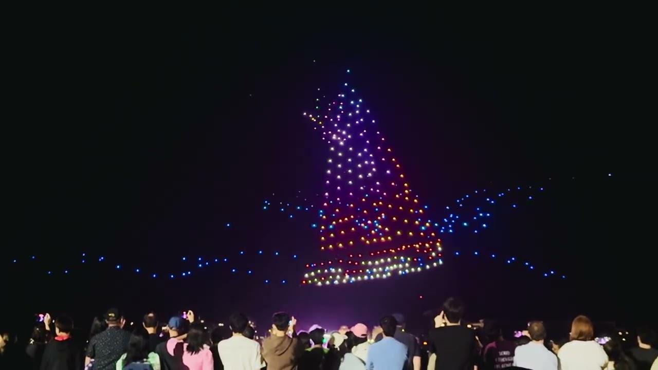 Canberra Sky Drone Show “Aussie Icons” (10 o’clock show)24/01/26. Australia Day Event 2026