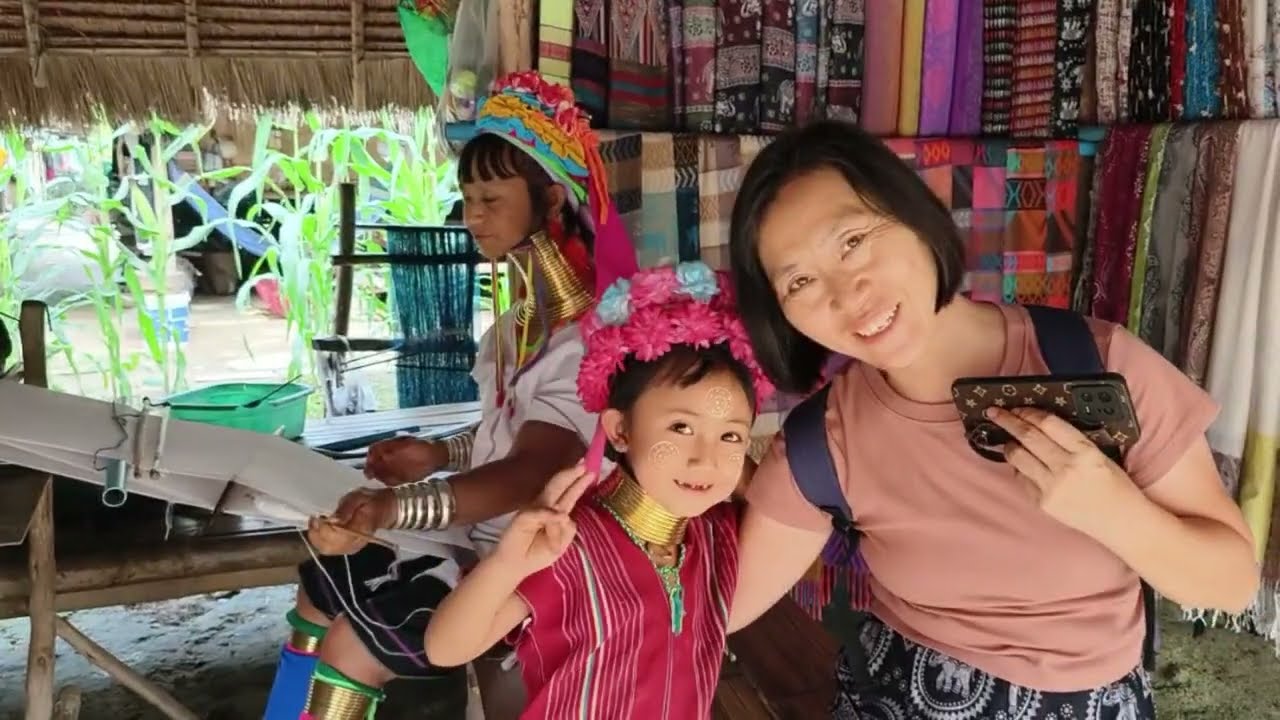 跨越时间的传统守望，走进神奇的长颈族村落，近距离观察消失中的奇特传统与人文故事。Visiting the Long Neck Karen Tribe