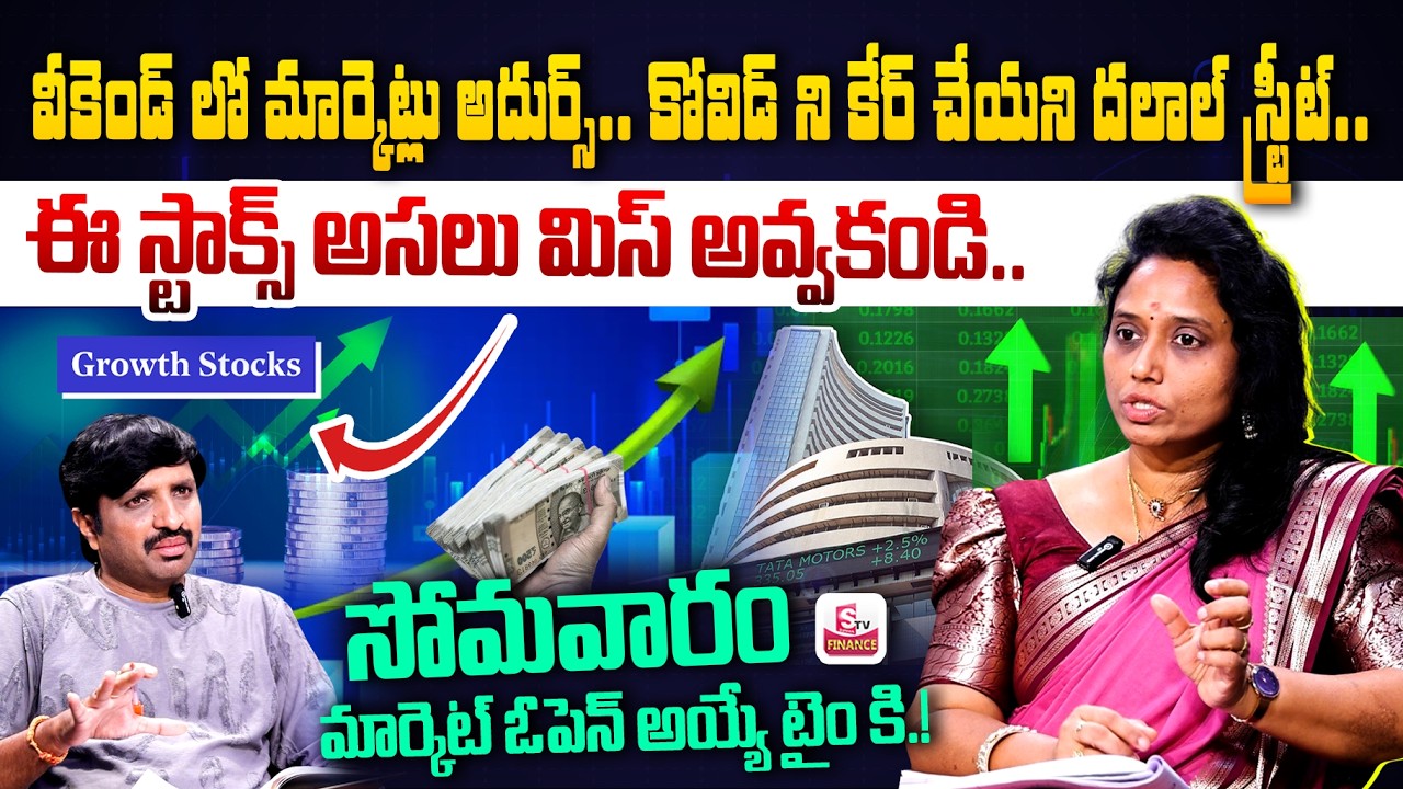 Monday Stock Market Analysis | Best Shares to Invest Now.?| Madhavi Reddy || SumanTV Finance #stocks
