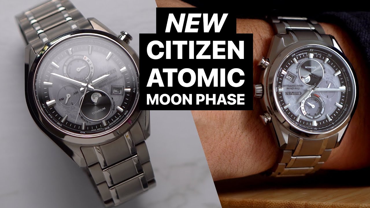 Высокотехнологичный и доступный: Citizen Atomic Tsuki-yomi A-T Eco-Drive