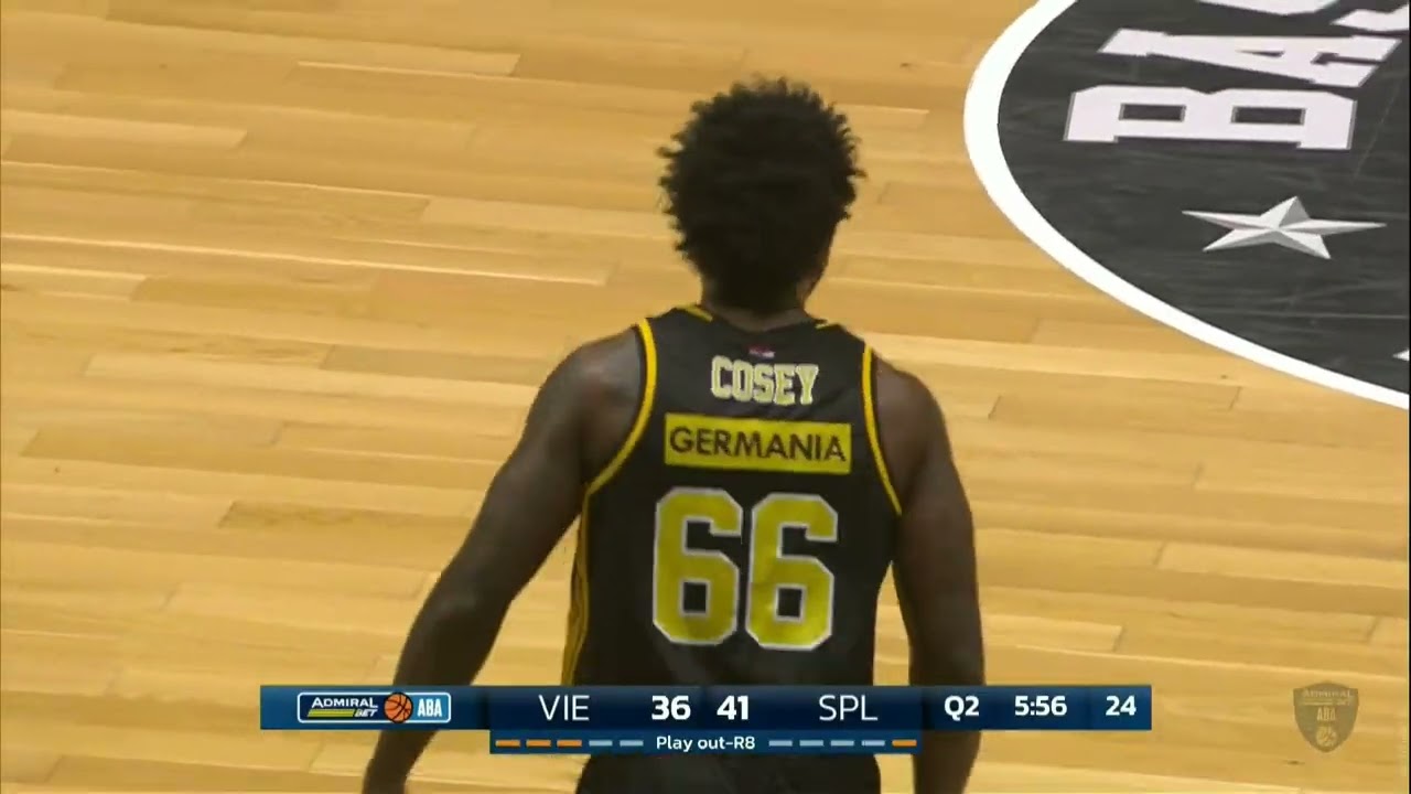 AdmiralBet ABA League 2025/26, highlights, Play-out Round 8: Vienna &ndash; Split (10.4.2026)