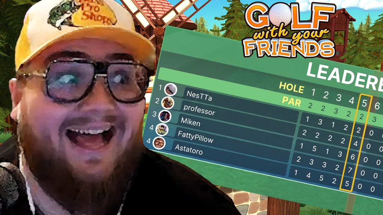 HRAJU GOLF S PŘÁTELI