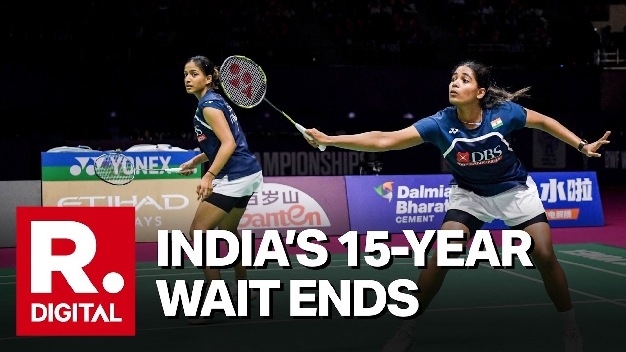 Treesa Jolly-Gayatri Gopichand Assure Historic BWF World Championships Medal