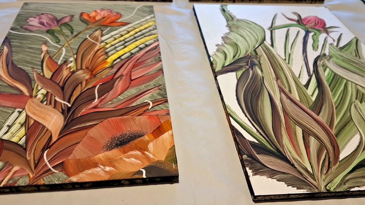 ARTE FLUIDO MÁGICO 💥 🎨  ASI  DE FACIL PINTAR 👌🖌 ARTE Y MAGIA 📣🏆