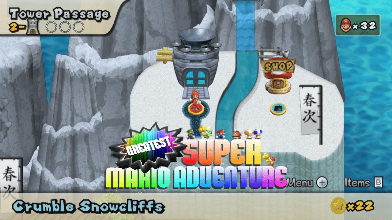 Greatest Super Mario Adventure #6 Walkthrough 100%