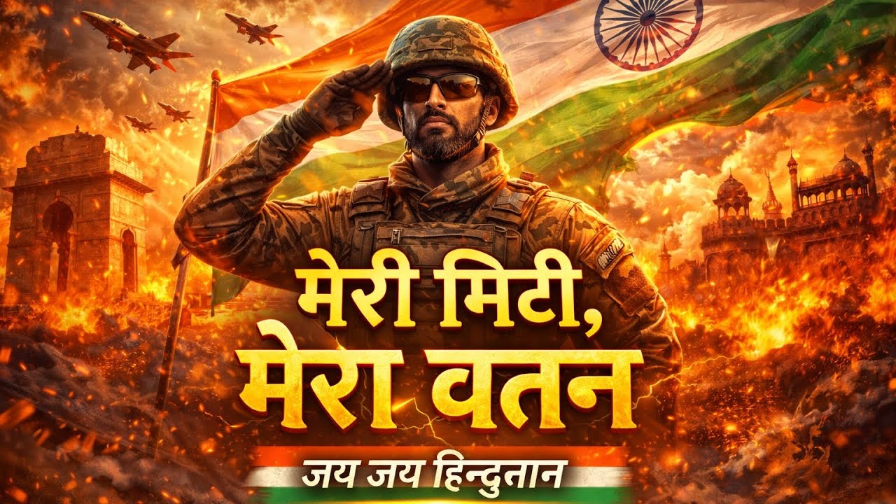 Meri Mitti, Mera Vatan – Heart Touching Patriotic Song | Indian Army Tribute 🇮🇳