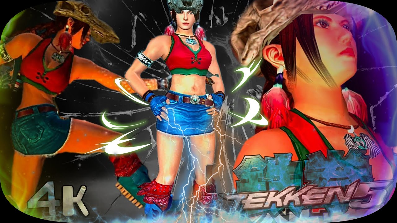 Julia ( Dragon Skull Red ,Blue ) Vs Tekken Lord Opponents Ultra Hard Tekken 5 Remastered UHD 4K