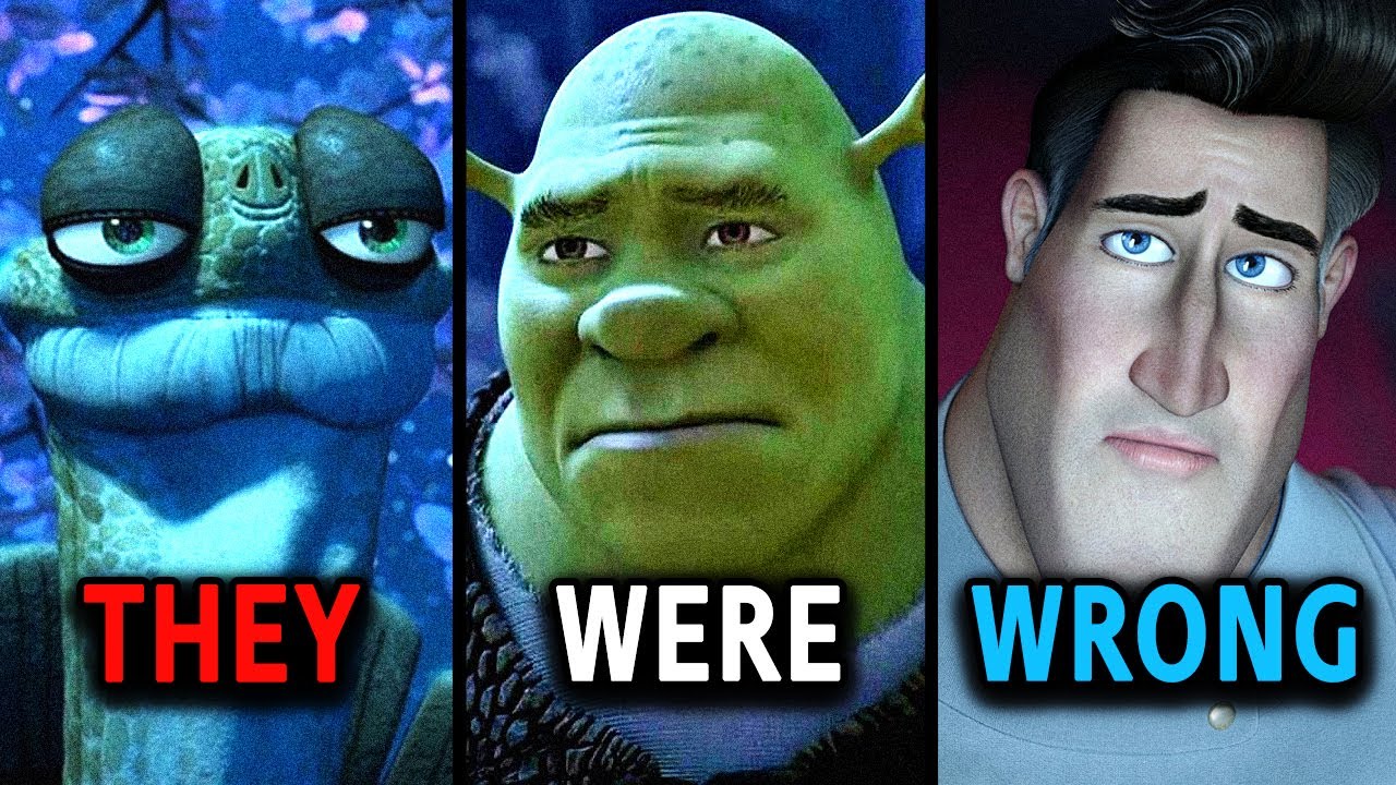 Every Time Dream Works Hero's Were WRONG