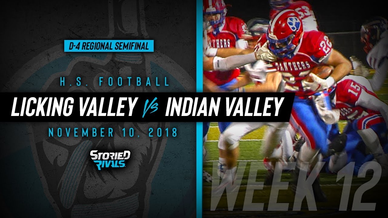 HS Football | Licking Valley vs Indian Valley [PLAYOFFS] [11/10/18]