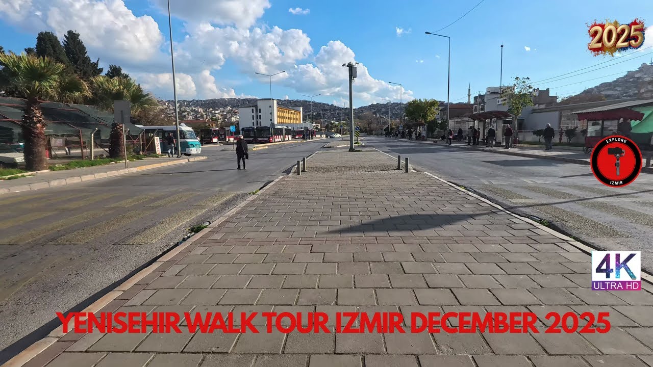 Bornova Yenişehir Walking Tour | Everyday Street Life in Izmir, Turkey 🇹🇷