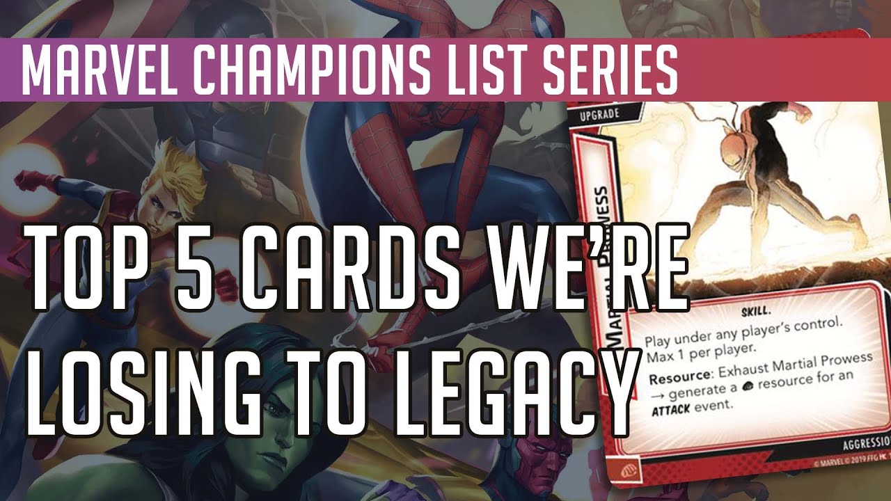 Top 5 Cards Lost to Legacy | Marvel Champions