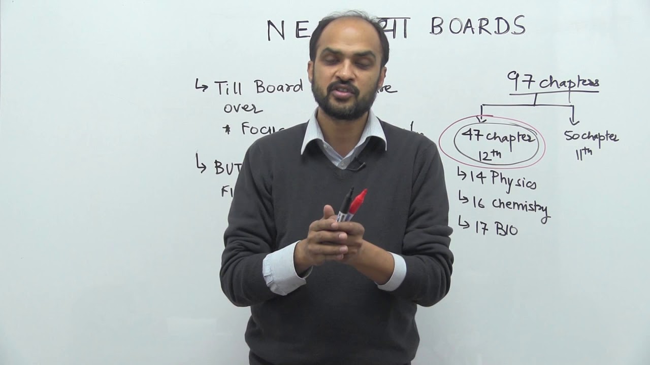 Study for NEET 2019 / 2020 or 12th Board Exams? | NEET Syllabus, study plan and preparation tips
