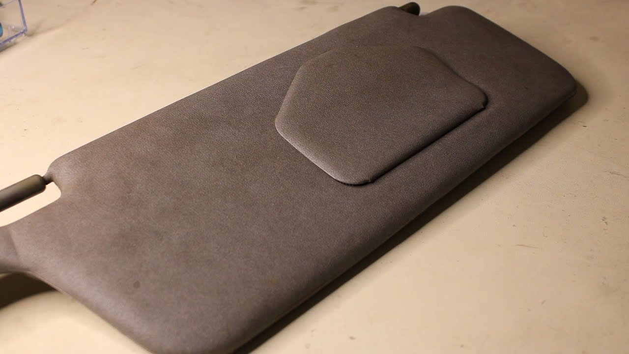 Repair/Restore/Restoration Automotive Car Sun Visor With McDonalds Straw - Floppy/Loose Sun Visor