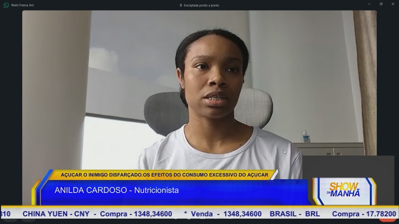 Show da Manhã: Conversa com Anilda Cardoso - Nutricionista