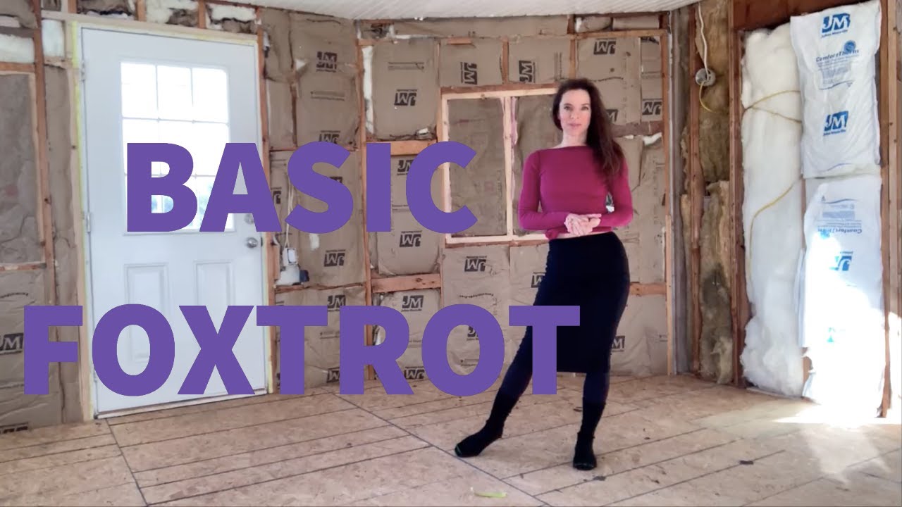 FOXTROT BASIC|How to|BALLROOM TECHNIQUE