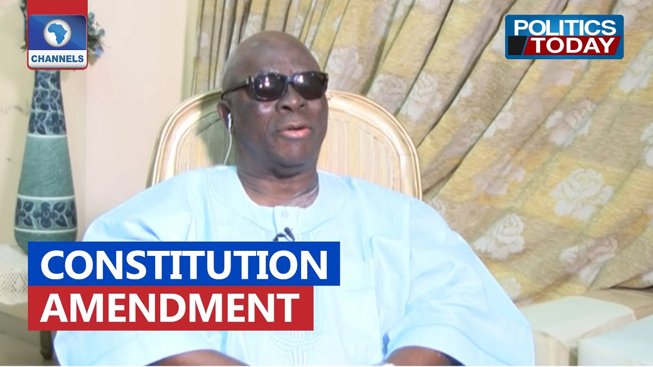 We Cannot Amend A Constitution  We Did Not Make  -  Ayo Adebanjo