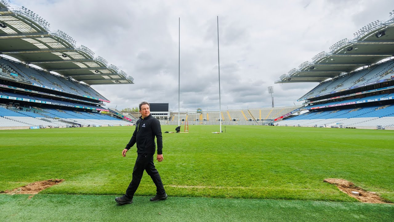 Croke Park Groundsman talks about the challenges of making the pitch rugby ready