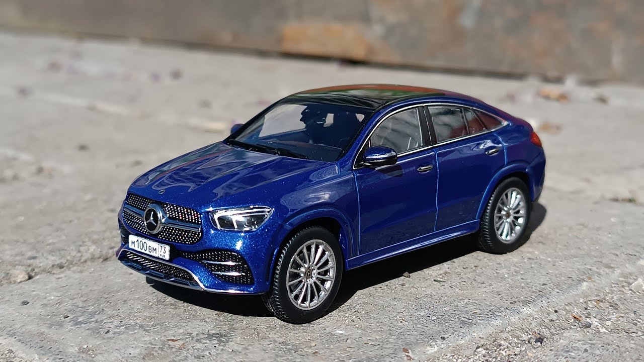 ОБЗОР МОДЕЛИ 1:43 MERCEDES GLE Coupe I-Scale.