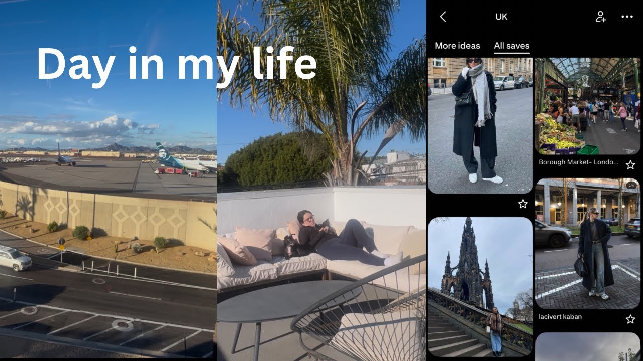 Realistic Day in my Life: post holiday reset and plan my trip to the UK