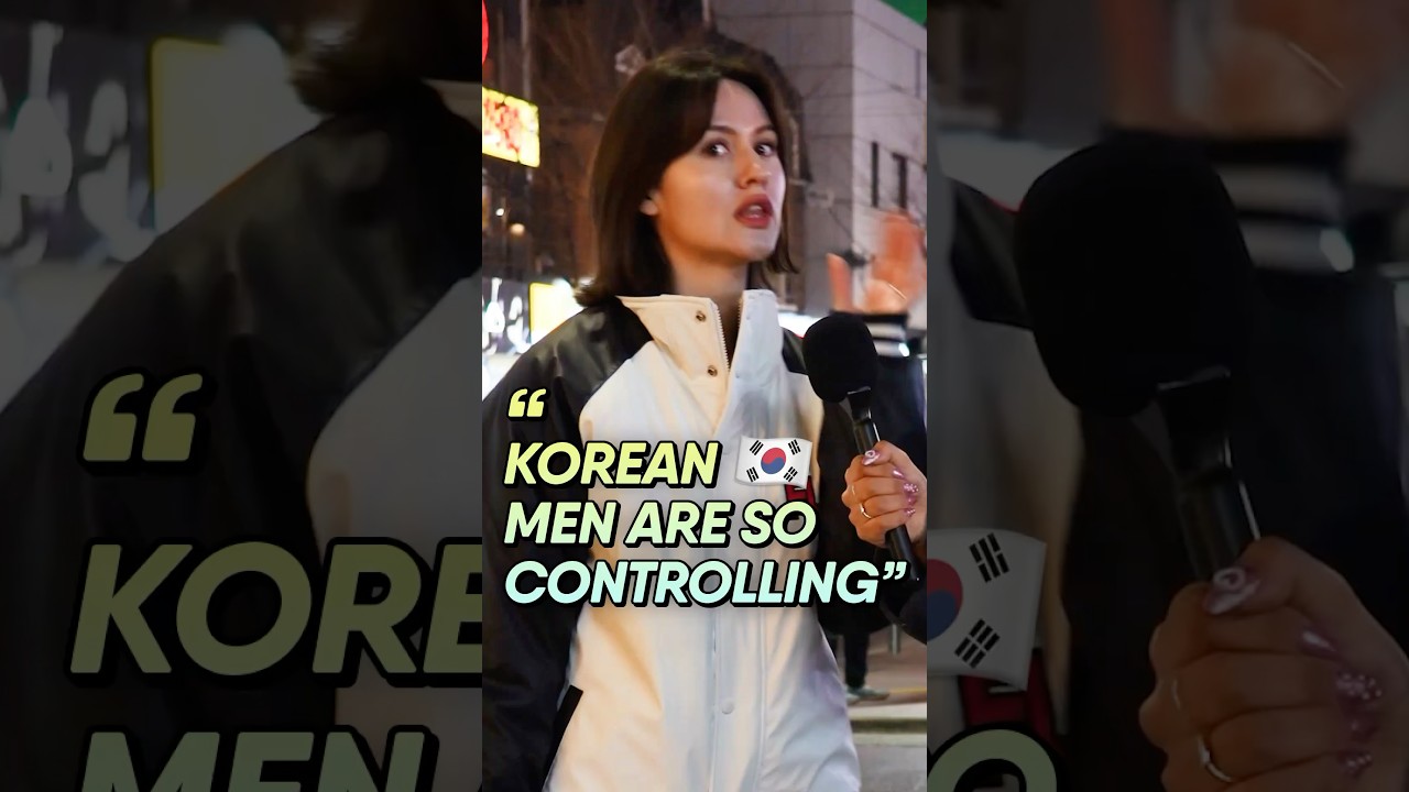 Korean vs Polish guys 🇰🇷🇵🇱 #korea #poland #streetinterview #dating