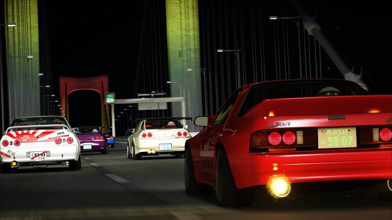 Шашки по ночному Токио