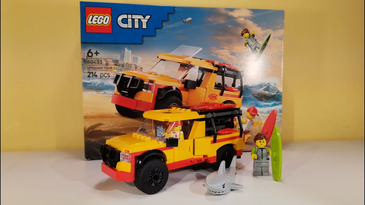 Baywatch lässt grüßen - LEGO® City 60453 Einsatzfahrzeug der Rettungsschwimmer