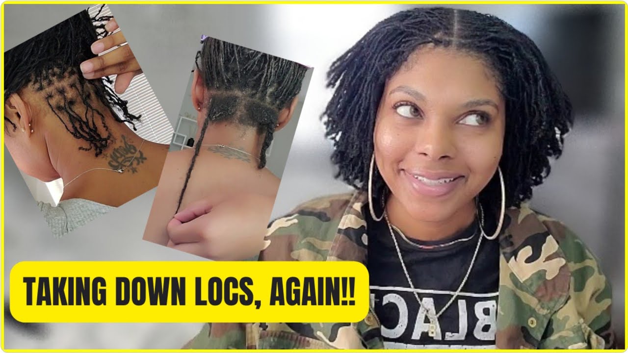 TAKING DOWN LOCS | INSTALLING WITH BRAIDS | DIY MICROLOCS | PART 1/3