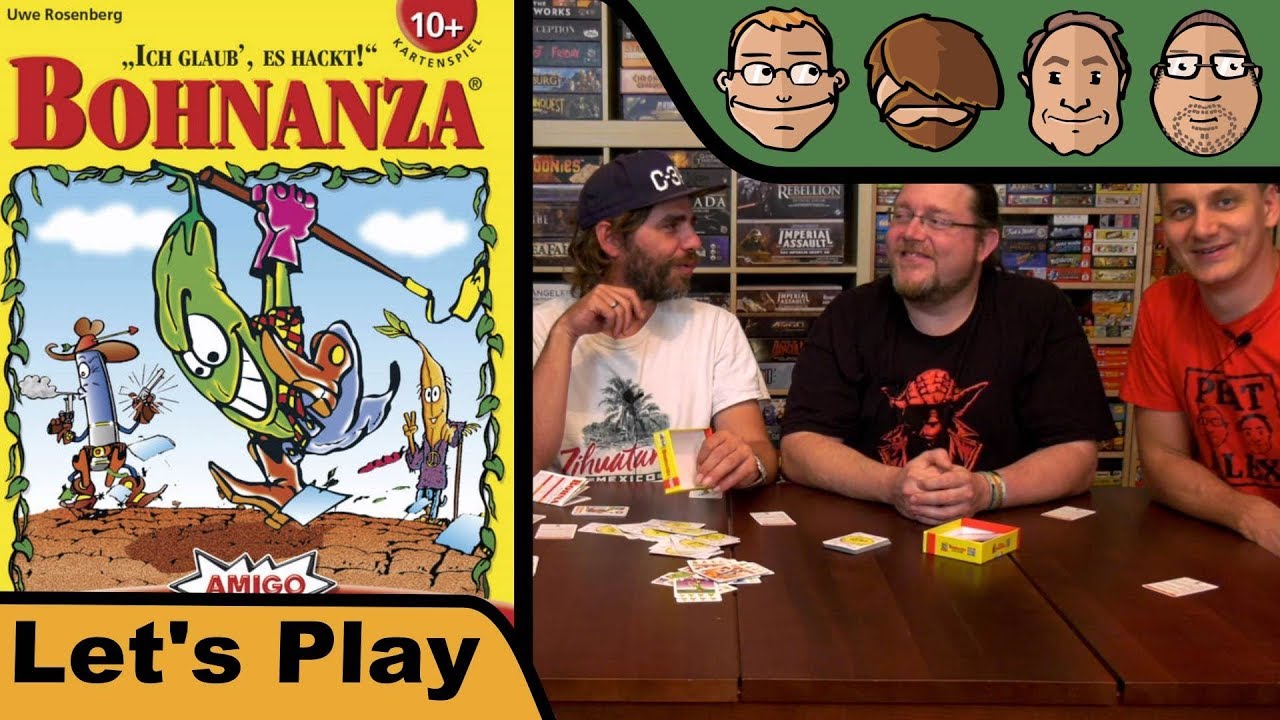 Bohnanza - Let's Play spezial mit Gewinnspiel und Alex & Peat