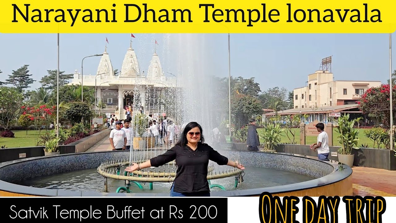 Narayani Dham Temple Lonavala | Mandir tour and Buffet details | a perfect day trip @sassyShristi 