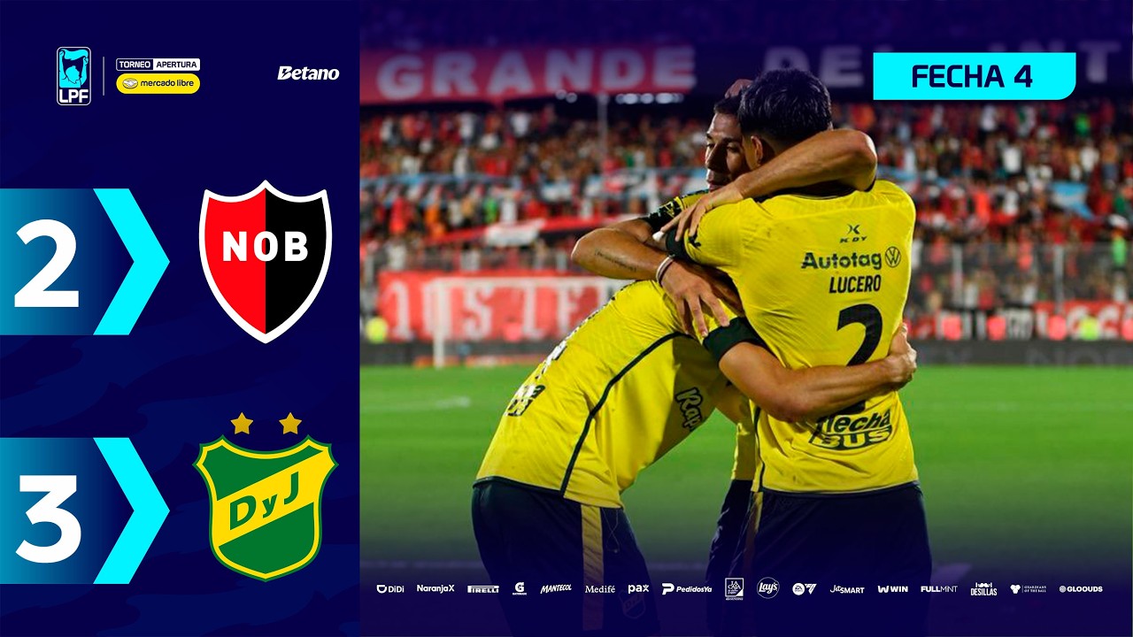 NEWELL'S 2 - 3 DEFENSA Y JUSTICIA | Resumen del partido | #TorneoMercadoLibre 2026 🏆