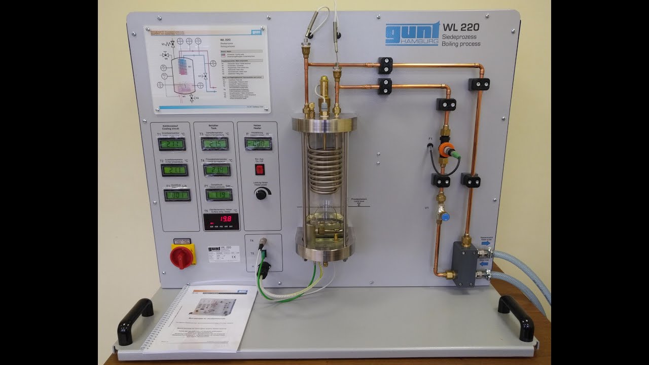 WL 220 Теплопередача при кипении