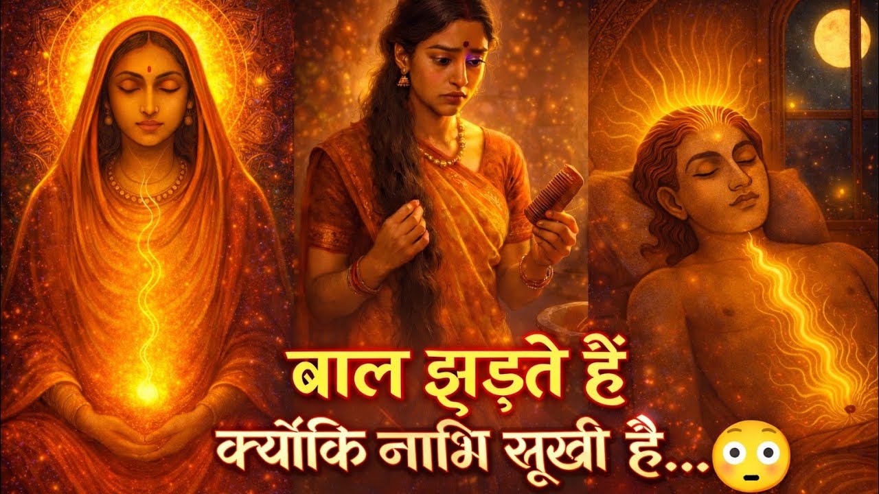 नाभि और बालों का गहरा connection | Ancient Ayurvedic Secrets For Hair Fall