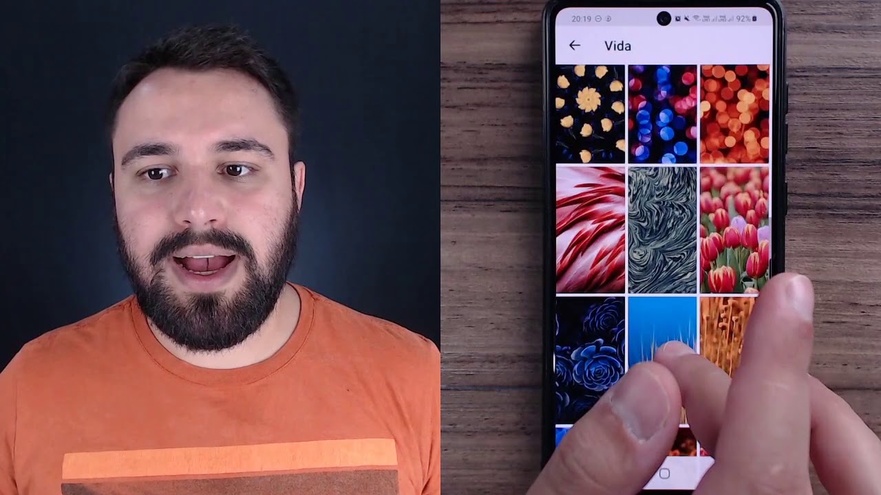 COMO MUDAR O PLANO DE FUNDO DO CELULAR