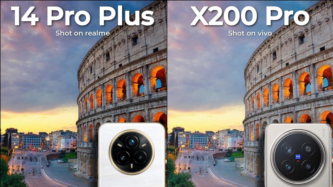 Realme 14 Pro+ vs Vivo X200 Pro Camera Test Comparison | Which one?