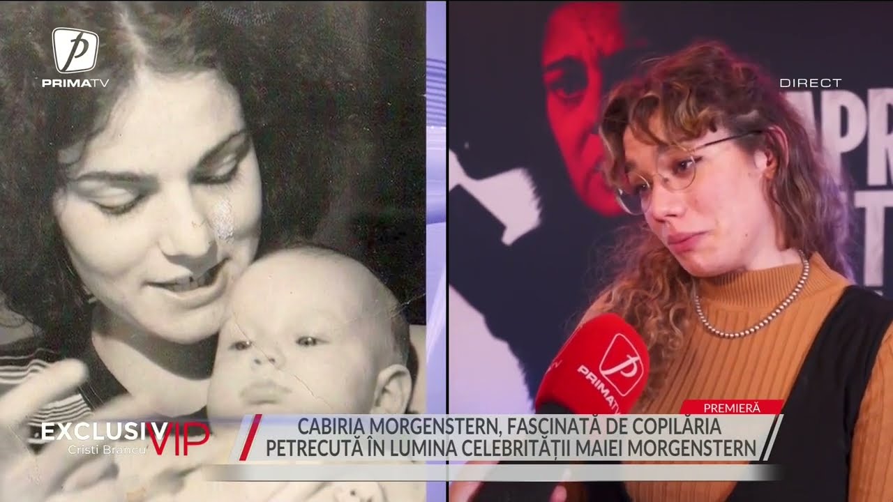 CABIRIA MORGENSTERN, DESPRE CUM ESTE MAIA CA MAMĂ: „ESTE O FIRE VULCANICĂ”