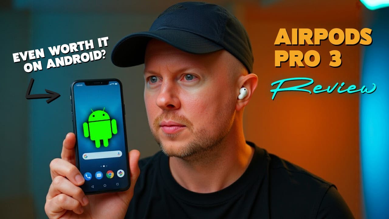 Наушники AirPods Pro 3 на Android — оказались лучше, чем я ожидал?!