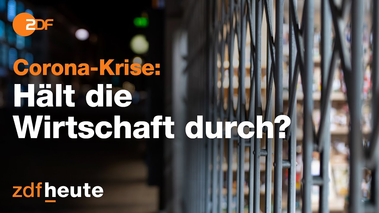 Corona-Krise: Hält die Wirtschaft durch? | ZDF spezial vom 17.03.2020