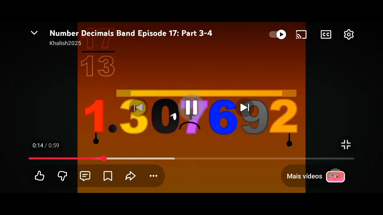 Number decimals Band 24 23 22 21 17 - 16