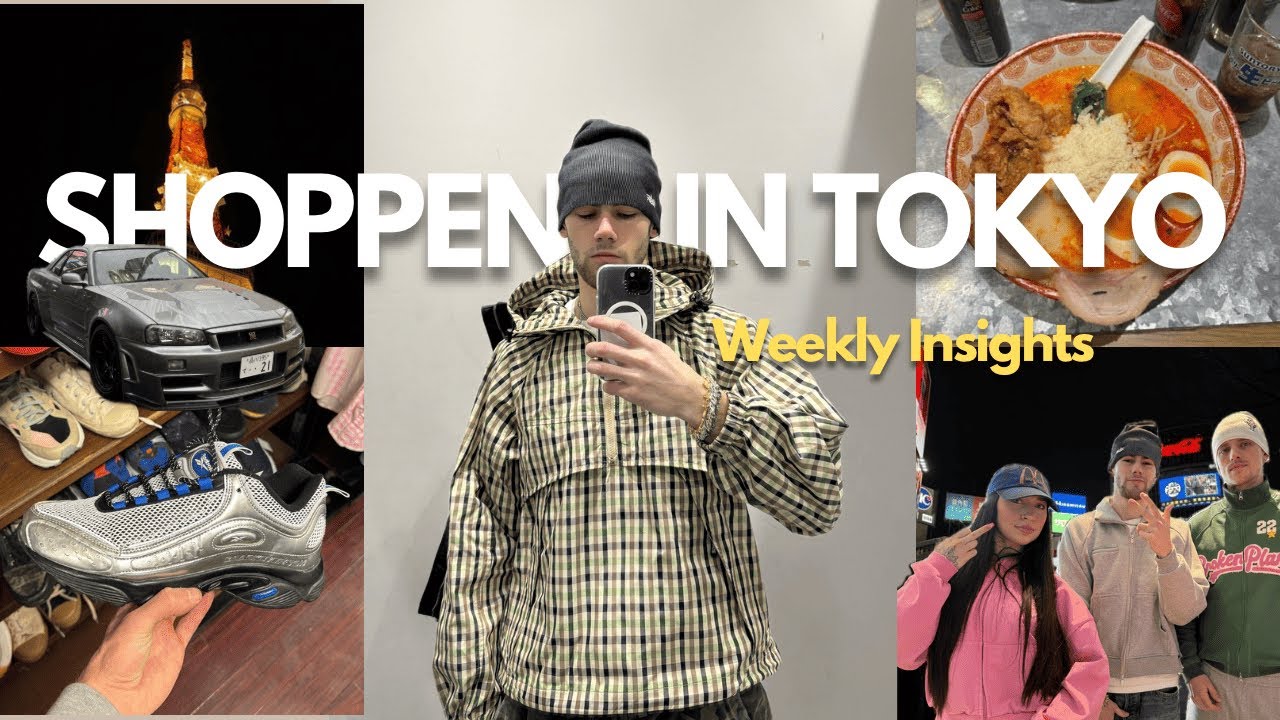TOKYO IST NEXT LEVEL SHOPPING🇯🇵🛍️TOKYO SHOPPING VLOG PT.2 I WEEKLY INSIGHTS #14 I BENBRUR